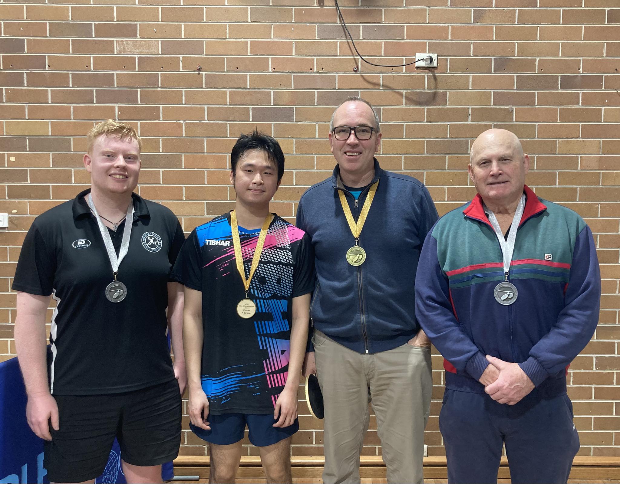 Players enjoying table tennis at Newcastle PCYC