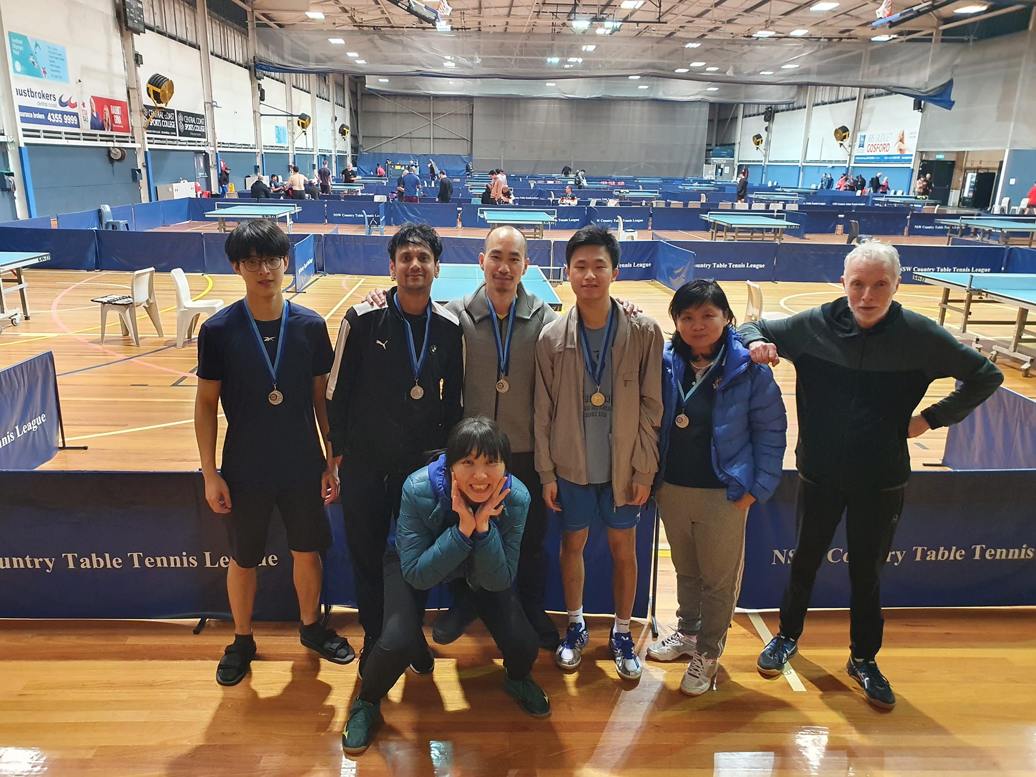 Newcastle Table Tennis Club Members